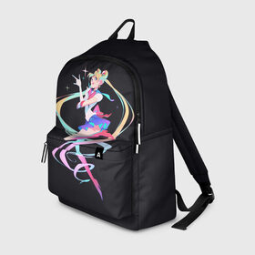 Рюкзак 3D с принтом Sailor Moon Сейлор Мун в Курске, 100% полиэстер | лямки с регулируемой длиной, сверху петелька, чтобы рюкзак можно было повесить на вешалку. Основное отделение закрывается на молнию, как и внешний карман. Внутри два дополнительных кармана, один из которых закрывается на молнию. По бокам два дополнительных кармашка | anime | sailor moon | аниме | анимэ | венера | луна | лунная призма | марс | сейлор мун | серебрянное тысячелетие | серенити | сэйлор | усаги цукино | чиби мун | эндимион