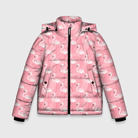 Зимняя куртка для мальчиков 3D с принтом Розовый Фламинго в Курске, ткань верха — 100% полиэстер; подклад — 100% полиэстер, утеплитель — 100% полиэстер | длина ниже бедра, удлиненная спинка, воротник стойка и отстегивающийся капюшон. Есть боковые карманы с листочкой на кнопках, утяжки по низу изделия и внутренний карман на молнии. 

Предусмотрены светоотражающий принт на спинке, радужный светоотражающий элемент на пуллере молнии и на резинке для утяжки | love | амур | афродита | валентинка | вторая половинка | гламур | купидон | любовь | отношения | подарок любви | поцелуй | праздник любви | розовый фламинго | романтика | свидание | семья | сердечки