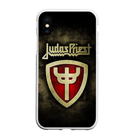 Чехол для iPhone XS Max матовый с принтом JUDAS PRIEST в Курске, Силикон | Область печати: задняя сторона чехла, без боковых панелей | heavy metal | judas priest | metal | metal gods | группы | джудас прист | метал | роб хэлфорд | хард рок | хеви метал