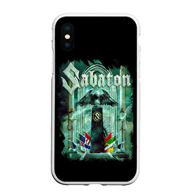 Чехол для iPhone XS Max матовый с принтом SABATON в Курске, Силикон | Область печати: задняя сторона чехла, без боковых панелей | dark | hardcore | heroes | history | metal | music | punk | rock | sabaton | sweden | war | война | герои | история | музыка | рок | сабатон | швеция