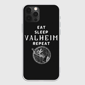 Чехол для iPhone 12 Pro Max с принтом Eat Sleep Valheim Repeat в Курске, Силикон |  | elder | loki | odin | the | thor | valheim | биврёст | валхейм | вальхейм | викинги | всеотец | дракар | древний | древо | ётун | йотун | локи | мира | один | тор | фенир | хель | черный лес | эйктюр