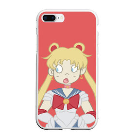 Чехол для iPhone 7Plus/8 Plus матовый с принтом Sailor Moon Сейлор Мун в Курске, Силикон | Область печати: задняя сторона чехла, без боковых панелей | anime | sailor moon | аниме | анимэ | венера | луна | лунная призма | марс | сейлор мун | серебрянное тысячелетие | серенити | сэйлор | усаги цукино | чиби мун | эндимион