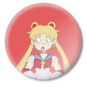 Значок с принтом Sailor Moon Сейлор Мун в Курске,  металл | круглая форма, металлическая застежка в виде булавки | Тематика изображения на принте: anime | sailor moon | аниме | анимэ | венера | луна | лунная призма | марс | сейлор мун | серебрянное тысячелетие | серенити | сэйлор | усаги цукино | чиби мун | эндимион