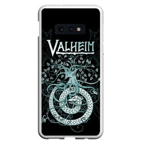 Чехол для Samsung S10E с принтом Valheim в Курске, Силикон | Область печати: задняя сторона чехла, без боковых панелей | Тематика изображения на принте: valheim | viking | валхейм | викинги | игры