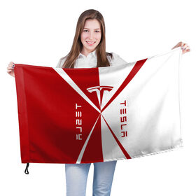 Флаг 3D с принтом Tesla $$$ в Курске, 100% полиэстер | плотность ткани — 95 г/м2, размер — 67 х 109 см. Принт наносится с одной стороны | red | tesla | tesla car | tesla electric car | tesla lettering | tesla logo | tesla print | white | автомобиль тесла | белый | красный | логотип тесла | надпись тесла | принт тесла | тесла | электромобиль тесла