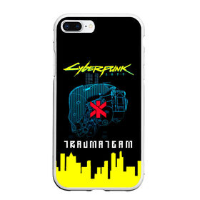 Чехол для iPhone 7Plus/8 Plus матовый с принтом TRAUMA TEAM Cyberpunk 2077 в Курске, Силикон | Область печати: задняя сторона чехла, без боковых панелей | cyberpunk 2077 | hacker | maelstrom | militech | quadra | samurai | sci fi | technology | trauma team | v | будущее | игра | иероглифы | киану ривз | кибер | киберпанк | киборг | киборги | корпорация | лого | милитек | панк | роботы | самурай | т