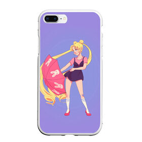 Чехол для iPhone 7Plus/8 Plus матовый с принтом Sailor Moon Сейлор Мун в Курске, Силикон | Область печати: задняя сторона чехла, без боковых панелей | anime | sailor moon | аниме | анимэ | венера | луна | лунная призма | марс | сейлор мун | серебрянное тысячелетие | серенити | сэйлор | усаги цукино | чиби мун | эндимион