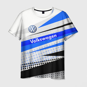 Мужская футболка 3D с принтом Volkswagen в Курске, 100% полиэфир | прямой крой, круглый вырез горловины, длина до линии бедер | auto | sport | volkswagen | авто | автомобили | автомобиль | автомобильные | бренд | внедорожники | легковые | марка | пикапы | спорт
