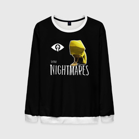 Мужской свитшот 3D с принтом Little Nightmares 2 шестая в Курске, 100% полиэстер с мягким внутренним слоем | круглый вырез горловины, мягкая резинка на манжетах и поясе, свободная посадка по фигуре | little nightmares | little nightmares 2 | игра | литл нигмарес | литл нигмарес 2 | литл нигхтмарес | литл нигхтмарес 2 | ужас | хоррор | шестая