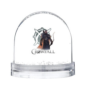Снежный шар с принтом Crowfall | Ranger в Курске, Пластик | Изображение внутри шара печатается на глянцевой фотобумаге с двух сторон | artcraft | crowfallgame | mmorpg | mmorts | иннова