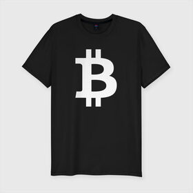 Мужская футболка хлопок Slim с принтом БИТКОИН BITCOIN в Курске, 92% хлопок, 8% лайкра | приталенный силуэт, круглый вырез ворота, длина до линии бедра, короткий рукав | bitcoin | blockchain | btc | cardano | crypto | ethereum | polkadot | tether | xrp | бинанс | биткоин | блокчейн | валюта | деньги | криптовалюта | майнер | майнинг | цифровая валюта | цифровое золото | эфир