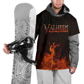 Накидка на куртку 3D с принтом Valheim в Курске, 100% полиэстер |  | ragnarok | rust | valhalla | valheim | viking | валхейм | вальгалла | вальхейм | варяг | викинг | викинги | игра | искра | искры | костёр | кузня | огонь | пламя | рагнарёк | раст