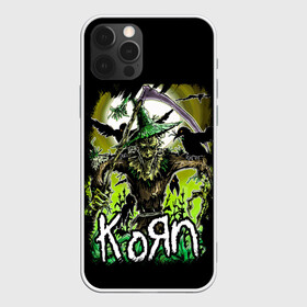 Чехол для iPhone 12 Pro Max с принтом KoЯn в Курске, Силикон |  | band | davies | grunge | hardcore | korn | metal | music | punk | rock | usa | гранж | группа | корн | кукуруза | метал | музыка | панк | рок | сша