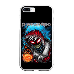 Чехол для iPhone 7Plus/8 Plus матовый с принтом Disturbed в Курске, Силикон | Область печати: задняя сторона чехла, без боковых панелей | asylum | disturbed | heavy metal | immortalized | the guy | the lost children | группы | метал | рок