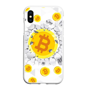 Чехол для iPhone XS Max матовый с принтом БИТКОИН | BITCOIN в Курске, Силикон | Область печати: задняя сторона чехла, без боковых панелей | bitcoin | blockchain | btc | cardano | crypto | ethereum | polkadot | tether | xrp | бинанс | биткоин | блокчейн | валюта | деньги | криптовалюта | майнер | майнинг | цифровая валюта | цифровое золото | эфир