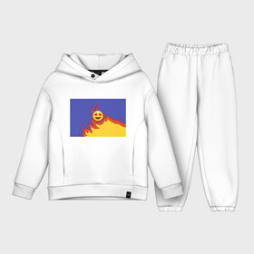 Детский костюм хлопок Oversize с принтом Ты горишь как огонь v1 в Курске,  |  | fashion | fire | game | hip hop | rap | slava marlow | street style | top | артем | игра | клип | мода | огонь | рэп | слава марлоу | топ | уличный стиль | хип хоп