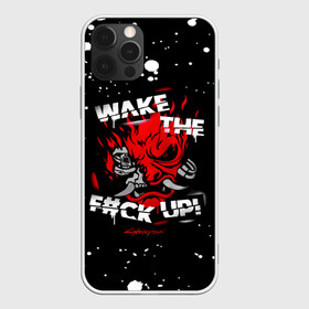 Чехол для iPhone 12 Pro Max с принтом WAKE THE F#CK UP! в Курске, Силикон |  | cyberpunk 2077 | hacker | maelstrom | militech | quadra | samurai | technology | trauma team | v | будущее | игра | иероглифы | киану ривз | кибер | киберпанк | киборг | киборги | корпорация | лого | милитек | панк | роботы | самурай | техн