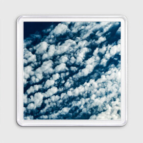 Магнит 55*55 с принтом Облака маслом в Курске, Пластик | Размер: 65*65 мм; Размер печати: 55*55 мм | Тематика изображения на принте: abstract | clouds | nature | sky | sunday | абстракция | белые облака | в небе | высота | закат | краски | небеса | небо | облака | облако | орнамент | пейзаж | погода | природа | рассвет | синее небо | солнечный день