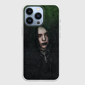 Чехол для iPhone 13 Pro с принтом Билли Айлиш демонический стиль в Курске,  |  | bad guy | billie | billie eilish | billieeilish | билли | билли айлиш