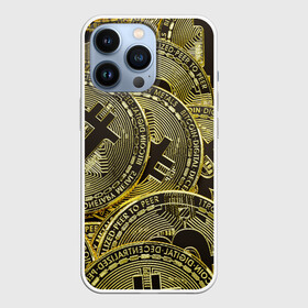 Чехол для iPhone 13 Pro с принтом БИТКОИНЫ МОНЕТЫ в Курске,  |  | bitcoin | blockchain | btc | cardano | crypto | ethereum | polkadot | tether | xrp | бинанс | биткоин | блокчейн | валюта | деньги | криптовалюта | майнер | майнинг | цифровая валюта | цифровое золото | эфир
