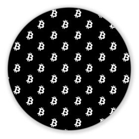Коврик для мышки круглый с принтом BITCOIN CRYPTOCURRENCE (Z) в Курске, резина и полиэстер | круглая форма, изображение наносится на всю лицевую часть | Тематика изображения на принте: binance coin | bitcoin | blockchain | btc | cardano | crypto | ethereum | litecoin | polkadot | tether | xrp | биткоин | блокчейн | валюта | деньги | криптовалюта | майнер | майнинг | цифровая валюта | цифровое золото | эфир