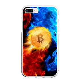 Чехол для iPhone 7Plus/8 Plus матовый с принтом БИТКОИН | BITCOIN FIRE в Курске, Силикон | Область печати: задняя сторона чехла, без боковых панелей | bitcoin | blockchain | btc | cardano | crypto | ethereum | polkadot | tether | xrp | бинанс | биткоин | блокчейн | валюта | деньги | криптовалюта | майнер | майнинг | цифровая валюта | цифровое золото | эфир