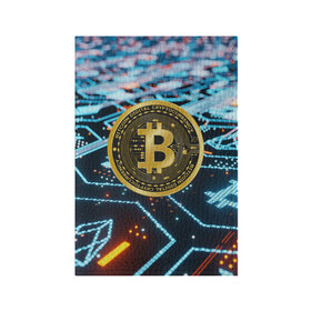 Обложка для паспорта матовая кожа с принтом БИТКОИН | BITCOIN в Курске, натуральная матовая кожа | размер 19,3 х 13,7 см; прозрачные пластиковые крепления | Тематика изображения на принте: bitcoin | blockchain | btc | cardano | crypto | ethereum | polkadot | tether | xrp | бинанс | биткоин | блокчейн | валюта | деньги | криптовалюта | майнер | майнинг | цифровая валюта | цифровое золото | эфир