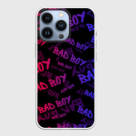 Чехол для iPhone 13 Pro с принтом Bad Boy в Курске,  |  | bad | boy | human | man | street | style | sueta | vip | вип | мальчик | наводить | надпись | пацанская | пацанские | стиль | суета | суету | текстура | уличный | человек