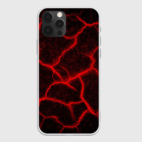 Чехол для iPhone 12 Pro Max с принтом ЛАВА | ЛАВОВЫЕ ТРЕЩИНЫ | LAVA в Курске, Силикон |  | burnin | fire | flame | grunge | lava | lawa | гранж | земля | красная | красный | лава | неон | неоновая | огонь | паттерн | пламя | плита | плиты | природа | текстура | текстуры | трещины