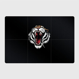 Магнитный плакат 3Х2 с принтом ТИГР в Курске, Полимерный материал с магнитным слоем | 6 деталей размером 9*9 см | animal | beast | cat | cute | fluffy | hunter | lion | lion cub | lion king | mane | predator | red | tail | tiger | yellow | большая кошка | голова тигра | грива | животное | зверь | король лев | кот | милый | охотник | пушистый | тигр | тиг