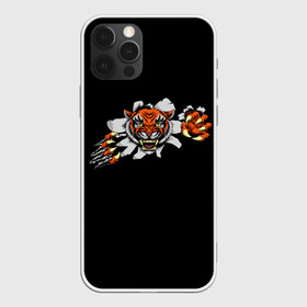 Чехол для iPhone 12 Pro Max с принтом TIGER ART в Курске, Силикон |  | animal | beast | cat | cute | fluffy | hunter | lion | lion cub | lion king | mane | predator | red | tail | tiger | yellow | большая кошка | голова тигра | грива | животное | зверь | король лев | кот | милый | охотник | пушистый | тигр | тиг