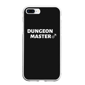 Чехол для iPhone 7Plus/8 Plus матовый с принтом Dungeon Master в Курске, Силикон | Область печати: задняя сторона чехла, без боковых панелей | aniki | billy | boss | boy | darkholm | door | dungeon | full | gachimuchi | gym | herrington | jabroni | master | next | of | this | van | what | аники | билли | бой | босс | ван | гачимучи | данжен | даркхолм | дор | жаброни | качалки | мастер | некст |