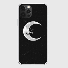 Чехол для iPhone 12 Pro Max с принтом Лунное объятие в Курске, Силикон |  | drift | drifting | float | floating | galaxy | milky | moon | planet | ship | space | spaceship | star | suit | surfing | to | travel | way | галактика | дрейф | звезда | корабль | космический | космонавт | космос | луна | млечный | планета | путешествие 