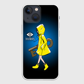 Чехол для iPhone 13 mini с принтом Little Nightmares в Курске,  |  | horror | little nightmares | logo game | monster | девочка | логотипы игр | монстры | ужастики | хоррор | шестая