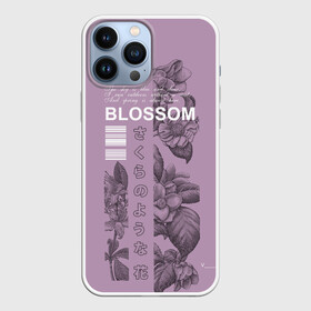 Чехол для iPhone 13 Pro Max с принтом Blossom в Курске,  |  | 8 марта | весна | девушке | женский | мама | подарок | топ | тренд | феминизм | цветы