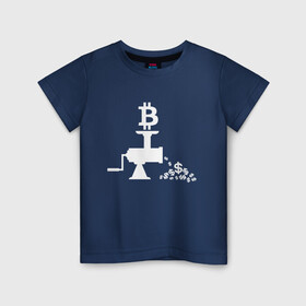 Детская футболка хлопок с принтом БИТКОИН МЯСОРУБКА | BITCOIN (Z) в Курске, 100% хлопок | круглый вырез горловины, полуприлегающий силуэт, длина до линии бедер | binance coin | bitcoin | blockchain | btc | cardano | crypto | ethereum | litecoin | polkadot | tether | xrp | биткоин | блокчейн | валюта | деньги | криптовалюта | майнер | майнинг | цифровая валюта | цифровое золото | эфир