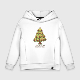 Детское худи Oversize хлопок с принтом Avocado Christmas Tree в Курске, френч-терри — 70% хлопок, 30% полиэстер. Мягкий теплый начес внутри —100% хлопок | боковые карманы, эластичные манжеты и нижняя кромка, капюшон на магнитной кнопке | Тематика изображения на принте: claus | cute | nature | new year | santa | tree | авокадо | адвокадо | дед мороз | дед отмороз | ёлка | ель | из авокадо | колпак | косточка | милота | милые авокадо | новый год | прикол | природа | рождественское дерево