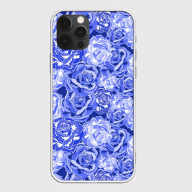 Чехол для iPhone 12 Pro Max с принтом Голубые и синие розы в Курске, Силикон |  | blue | flora | floral | flower | flowers | romantic | rose | roses | violet | букет роз | букет цветов | бутон | бутоны | день женщин | для девушек | для женщин | женский день | праздник | роза | романтика | садовая роза | флора