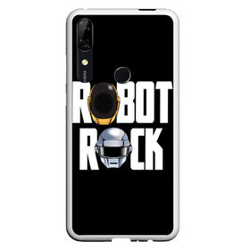 Чехол для Honor P Smart Z с принтом Robot Rock в Курске, Силикон | Область печати: задняя сторона чехла, без боковых панелей | cyberpunk | daft | daftpunk | electronic | get | guy | guy manuel | human | lucky | music | punk | robot | rock | thomas | дафт | дафтпанк | киберпанк | музыка | ню диско | панк | робот | рок | техно | томас | электро | электроник рок