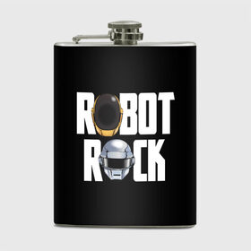 Фляга с принтом Robot Rock в Курске, металлический корпус | емкость 0,22 л, размер 125 х 94 мм. Виниловая наклейка запечатывается полностью | cyberpunk | daft | daftpunk | electronic | get | guy | guy manuel | human | lucky | music | punk | robot | rock | thomas | дафт | дафтпанк | киберпанк | музыка | ню диско | панк | робот | рок | техно | томас | электро | электроник рок