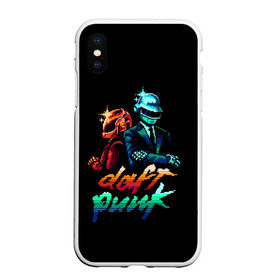 Чехол для iPhone XS Max матовый с принтом Daft Punk в Курске, Силикон | Область печати: задняя сторона чехла, без боковых панелей | cyberpunk | daft | daftpunk | electronic | get | guy | guy manuel | human | lucky | music | punk | robot | rock | thomas | дафт | дафтпанк | киберпанк | музыка | ню диско | панк | робот | рок | техно | томас | электро | электроник рок