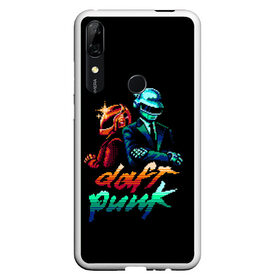 Чехол для Honor P Smart Z с принтом Daft Punk в Курске, Силикон | Область печати: задняя сторона чехла, без боковых панелей | Тематика изображения на принте: cyberpunk | daft | daftpunk | electronic | get | guy | guy manuel | human | lucky | music | punk | robot | rock | thomas | дафт | дафтпанк | киберпанк | музыка | ню диско | панк | робот | рок | техно | томас | электро | электроник рок