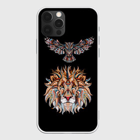 Чехол для iPhone 12 Pro Max с принтом Лев и Сова в Курске, Силикон |  | animal | beast | cat | cute | fluffy | hunter | lion | lion cub | lion king | mane | predator | red | tail | tiger | yellow | большая кошка | голова тигра | грива | животное | зверь | король лев | кот | милый | охотник | пушистый | тигр | тиг