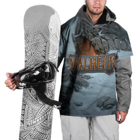 Накидка на куртку 3D с принтом Valheim в Курске, 100% полиэстер |  | fantasy | mmo | valheim | valve | валхейм | вальхейм | викинги | выживалка | игра | королевская битва | ммо | ролевая игра | фэнтази