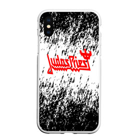 Чехол для iPhone XS Max матовый с принтом Judas Priest: в Курске, Силикон | Область печати: задняя сторона чехла, без боковых панелей | 50 летие группы | jesus christ | judas priest | бог металла | джудас | джудас прист | музыка | прист | рок н рол | хэви метал