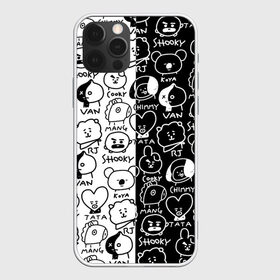 Чехол для iPhone 12 Pro Max с принтом BTS | BT21 в Курске, Силикон |  | army | bangtan boys | bt21 | bts | bts stickers | chimmy | cooky | k pop | koya | mang | monster | rap monster | rapmon | rj | rm | shooky | tata | van | бтс | ви | джей хоуп | джонгук | кейпоп | реп монстр | стикеры bts | сюга | чимин | чин