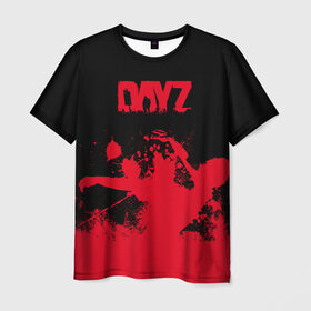 Мужская футболка 3D с принтом DayZ | ДэйЗи в Курске, 100% полиэфир | прямой крой, круглый вырез горловины, длина до линии бедер | day z | dayz | zombie | дэй зи | дэй зэд | дэйзи | зомби