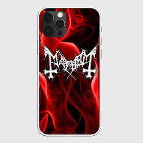 Чехол для iPhone 12 Pro Max с принтом MAYHEM в Курске, Силикон |  | mayhem | metal | rock | the true mayhem. | блэк метал | дэд | мертвый | метал | музыка | мэйхем | рок