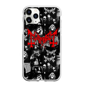 Чехол для iPhone 11 Pro матовый с принтом MAYHEM в Курске, Силикон |  | mayhem | metal | rock | the true mayhem. | блэк метал | дэд | мертвый | метал | музыка | мэйхем | рок