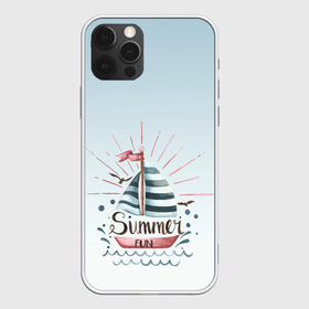 Чехол для iPhone 12 Pro Max с принтом кораблик лето в Курске, Силикон |  | брызги | вода | волны | градиент | кораблик | лето | море | отдых | отпуск | парусник | фан | чайки | яхта